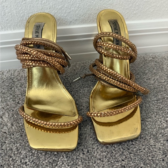 Steve Madden Shoes - Strap Up Ankle Heels